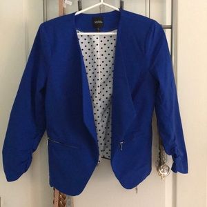 NWOT XOXO cobalt blazer